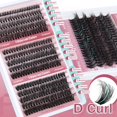 thumbnail image 3 of Kit de extensión de pestañas Focipeysa Lash Clusters, 300 unidades, 9-16 mm, 3 of 9