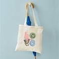thumbnail image 5 of CafePress - Love Recycle Tote Bag - Unisex Canvas Tote Bag, Beige, 1-Piece, 5 of 7