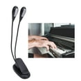 thumbnail image 1 of Clip On Music Stand Light, Music Stand Light 2 Brightness DC 5V Lightweight  for Reading Performance, 1 of 7