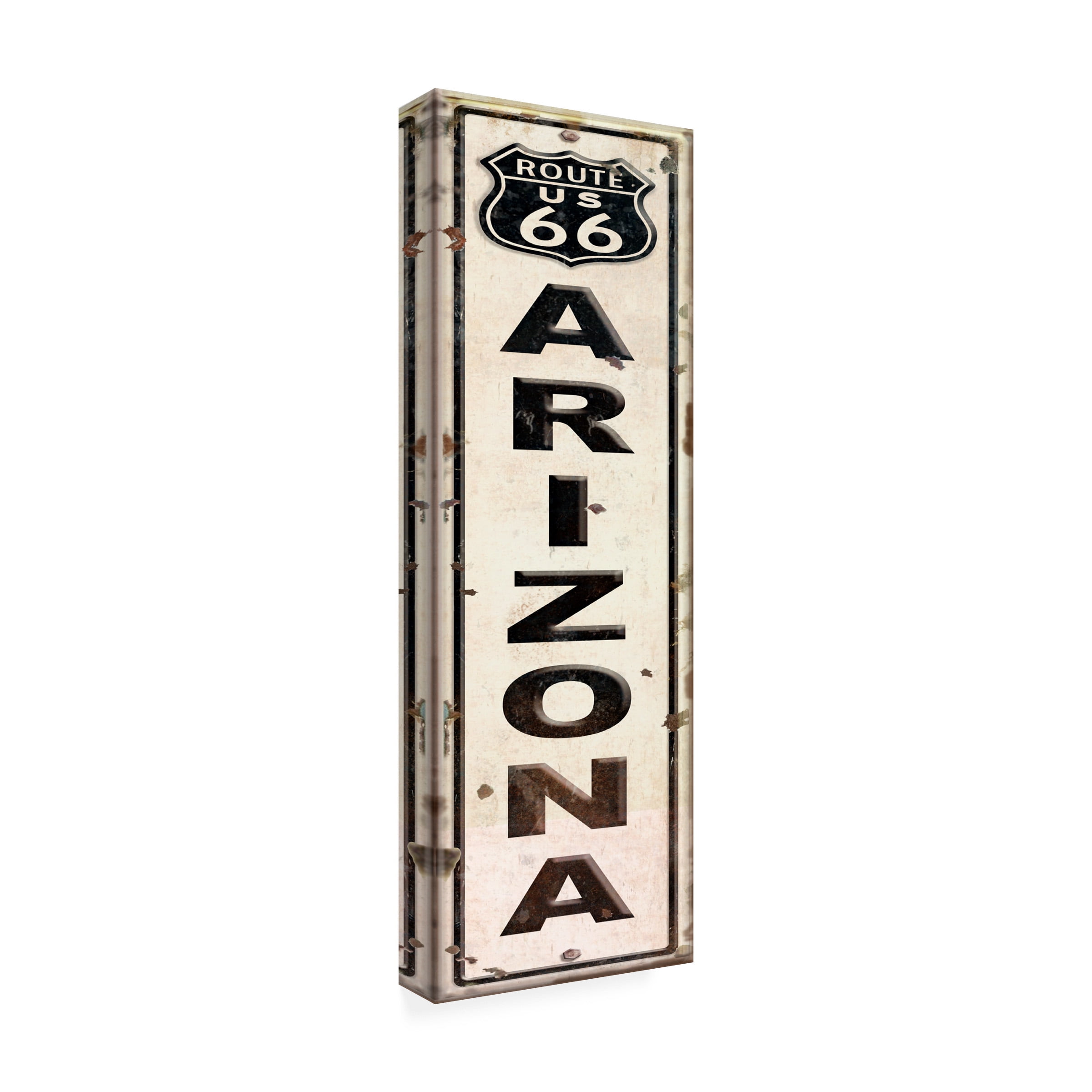 RetroPlanet 'Route 66 AZ' Canvas Art