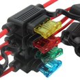 thumbnail image 4 of Clearance! Car Auto 10A 15A 20A 30A Medium Size Standard Type Holder Car Box Modified Car Seat Insurance Insert Base with Pure Copper Wire Length 30CM Car Electronics,M, 4 of 9