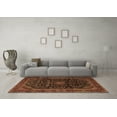 thumbnail image 3 of Ahgly Company Indoor Rectangle Persian Brown Traditional Area Rugs, 2' x 3', 3 of 4
