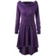 thumbnail image 5 of Sudaderas casuales de manga larga para mujer con capucha Vestido de vendaje sólido Fridja nbo1957, 5 of 8