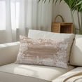 thumbnail image 6 of Brown Coastal Throw Pillow Cover 16 x 24 Inch Decorative Pillow Cover Summer Ocean Sea Ombre Starfish Corals Lumbar Pillowcase Seasonal Rectangle Cushion Case for Couch Sofa Bed Living Room, 6 of 9