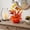C, variant on LiUMX Mini Artificial Pumpkin Table Centerpiece, Orange Plastic Foam Pumpkin With Sunflower, Maple Leaves and Berries, Fall Floral Arrangement for Thanksgiving Halloween Mantel Decor