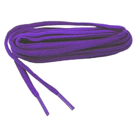 

48 Inch 122 cm Purple proATHLETIC™ Oval sneaker shoelaces - (2 Pair Pack)