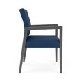 thumbnail image 2 of Pemberly Row Chaise Grand pour Invités pour Réception d'Attente, Cadre en Bois, Bleu, 2 of 5
