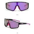 thumbnail image 4 of LJNYFDC Lunettes de Cyclisme Sport Extérieur avec Coussinets Antidérapants Protection UV Ultralégères pour Course Pêche, 4 of 7