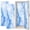 Color 2, variant on Vintage 2 Pcs School Locker Magnetic Wallpaper 12" x 36" Abstract Blue White Marble Cloudy Patterns Reusable Removable Locker Accessories Back to School Supplies