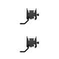 thumbnail image 3 of Sidaley Soporte para teléfono a prueba de golpes para bicicleta, soporte para teléfono inteligente de aleación de aluminio para motocicleta, Type3 NO3, 3 of 6