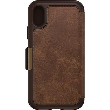 OtterBox Strada Series Folio iPhone X Case, Espresso