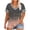 Khaki, variant on DeHolifer Plus Size T-Shirts for Women Lightweight Loose Short Sleeve Fashion Print Graphic Tees Lightweight Summer Tops White L
