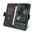 thumbnail image 4 of Compatible with Google Pixel 6 Pro PU Leather Wallet Case with Card Holder Magnetic Closure Cover, 4 of 5