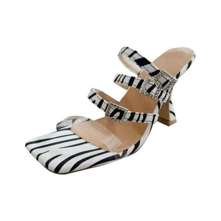 

Cglfd Women S Shoes Fashion Solid Color Minimalistic Sexy Rhinestone Hasp Classic Fine High Heels Sandals