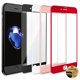thumbnail image 1 of Caja de película completa frontal galvanizada 3D de vidrio templado 9H para iPhone8 7 7S Plus protector de pantalla, 1 of 9