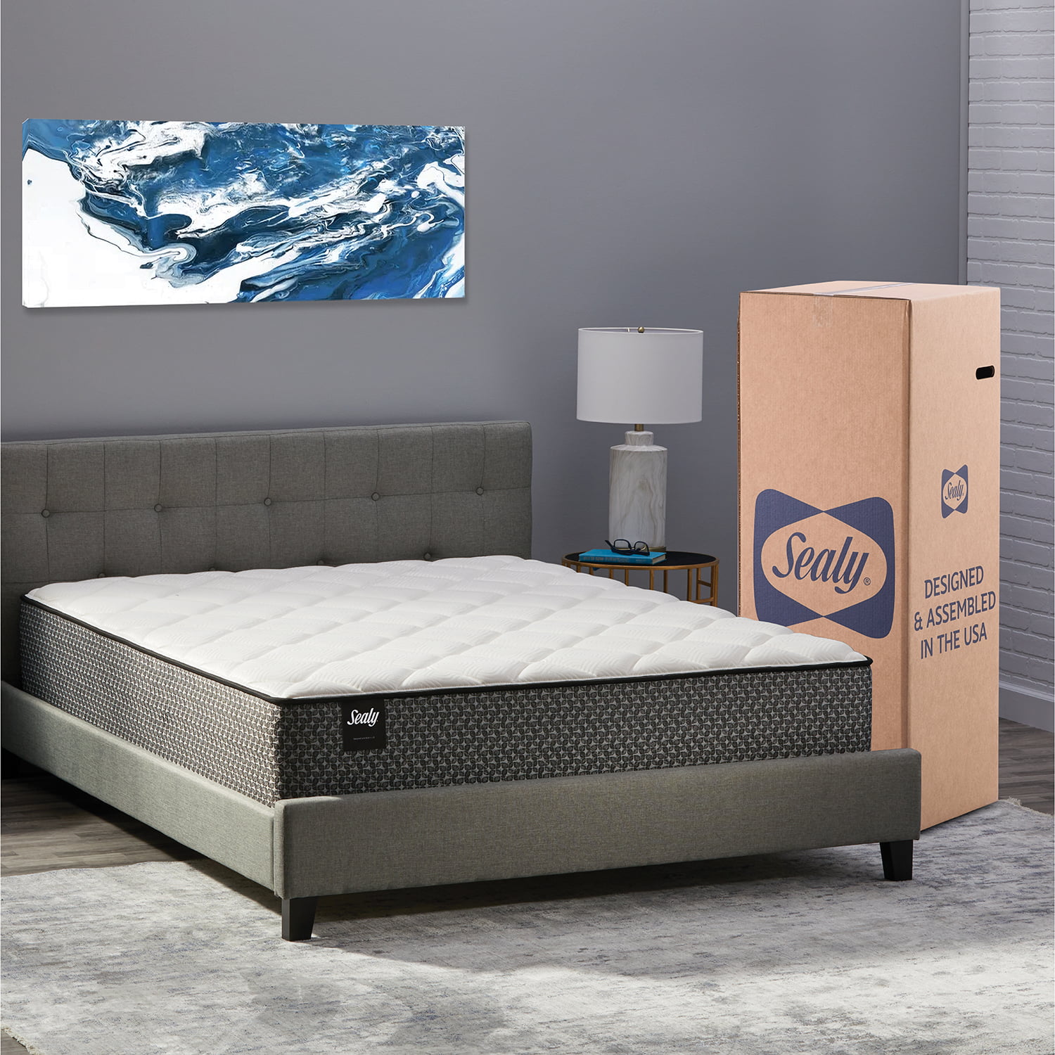 Sealy Response Essentials 12" Encased Coil Innerspring Mattress in a