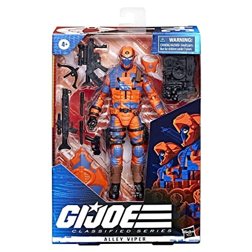 Hasbro G.I. JOE Classified Series Alley Viper Action Figura 34 Juguete Premium coleccionable, MU G. I. Joe G. I. Joe