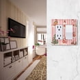 thumbnail image 5 of Yayeee Rocker Switch Wall Plate 1-Gang 4.6"x2.9" Home Decorative Outlet Cover, White Gingerbread Houses, 5 of 6