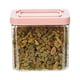 thumbnail image 1 of Contenedores para cereales, recipientes para alimentos con tapa, frascos herméticos altos para almacenar alimentos, recipientes de plástico sin BPA para almacenar alimentos, contenedores para despensa, 1 of 2