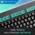 thumbnail image 6 of Adesso EasyTouch 630SB-TAA Smart Card Reader Keyboard AKB-630SB-TAA, 6 of 11