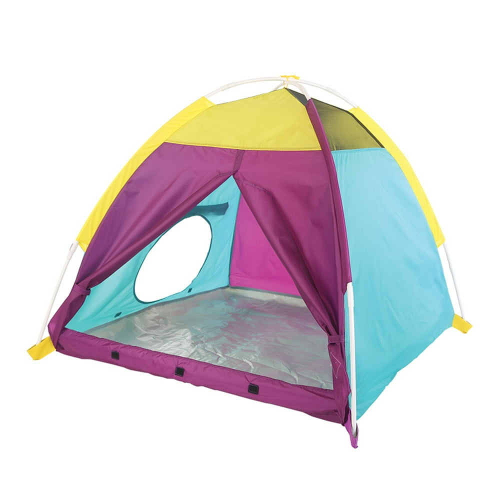 Pacific Play Tents Kids My First Fun Dome Tent Purple/Blue/Yellow