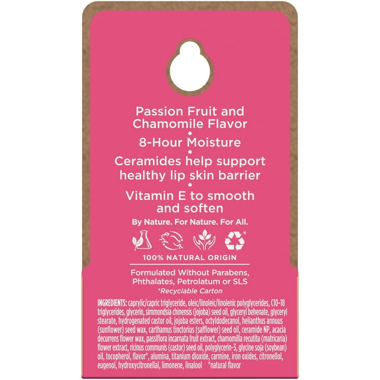Burt's Bees Overnight Lip Treatment for Dry Lips Passion Fruit and