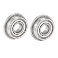 thumbnail image 1 of Unique Bargains SF695ZZ Roulements à Billes à Bride en Acier Inoxydable 5x13x4mm Double Blindage 2 Pack, 1 of 5