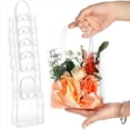 thumbnail image 5 of 40 Bolsas de Regalo Transparentes con Asa para Regalo de Boda, Bolsas Reutilizables para Regalo de Dulces, Bolsas de Regalo para Fiesta de Navidad, 15 X 20 X 7 cm, 5 of 5