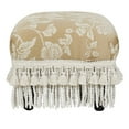 thumbnail image 4 of Fiona Traditional Decorative Footstool, Neutral, 4 of 5