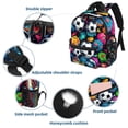 thumbnail image 3 of Football Diaper Backpack with Adjustable Shoulder Strap, Large Capacity, Printed Design, Lightweight | Book Bags, Airport Backpack, School Backpack, 3 of 6