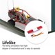 thumbnail image 5 of Bewildely Luz de ingeniería Barra LED intermitente multifunción Lámpara alarmante Bajo consumo de energía 1/10 RC Crawler 1/14 Truck Dump Kits de construcción modelo 106mm Rojo, 5 of 6