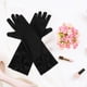 thumbnail image 3 of 1 par de guantes largos de satén para niñas con lazo elegante para fiestas de cumpleaños, bodas y eventos formales Accesorios de vestir, 3 of 7