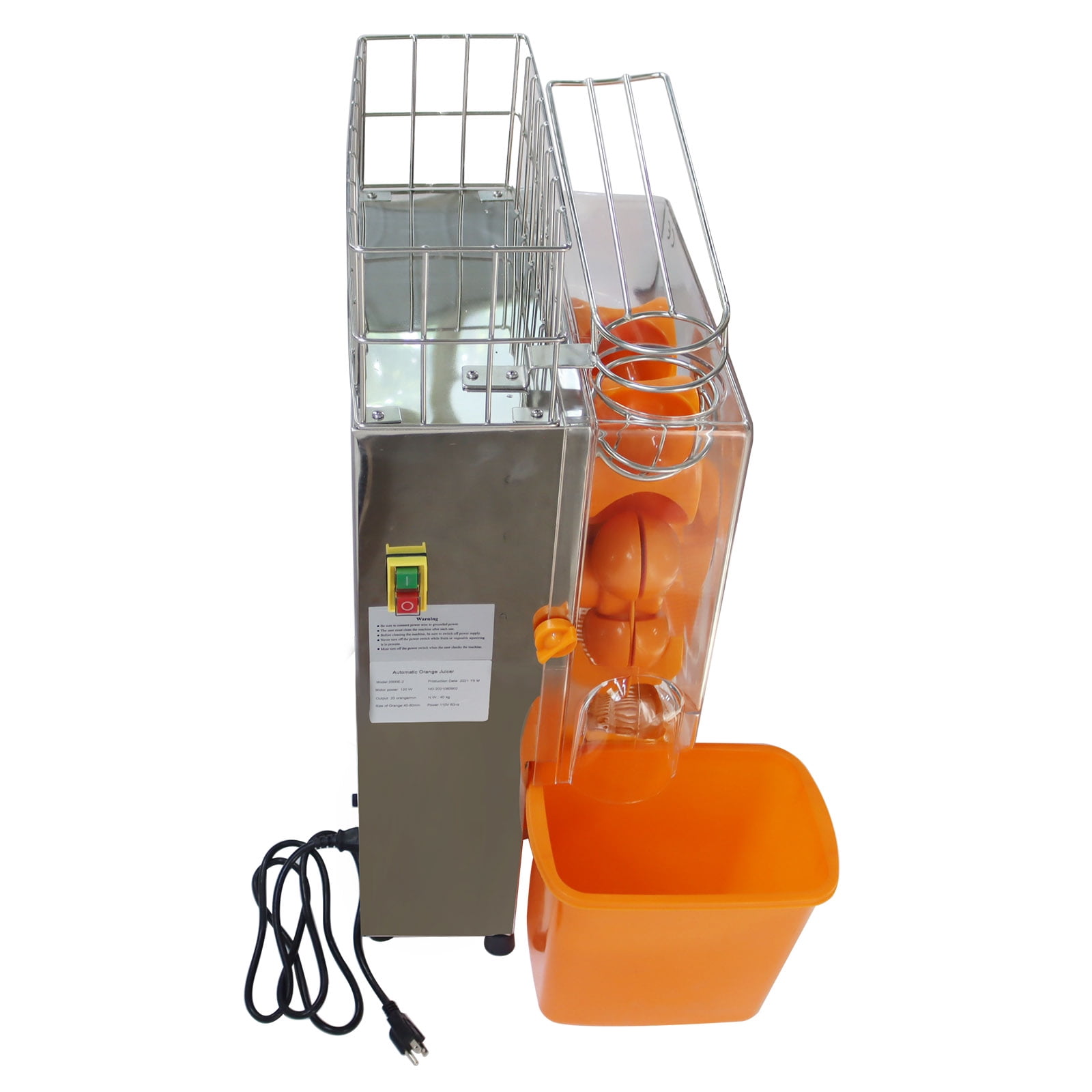Commercial Orange Juicer Machine Automatic Stainless Steel Orange Squeezer Extractor