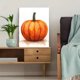 thumbnail image 5 of Qisvanset 12x16 Inch Autumn Pumpkin Canvas Wall Art, Harvest Season Print Thanksgiving Home Wall Decor, 5 of 8