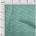thumbnail image 2 of oneOone Polyester Spandex Dark Teal Green Fabric Geometric Sewing Craft Projects Fabric Prints By Yard 56 Inch Wide, 2 of 4