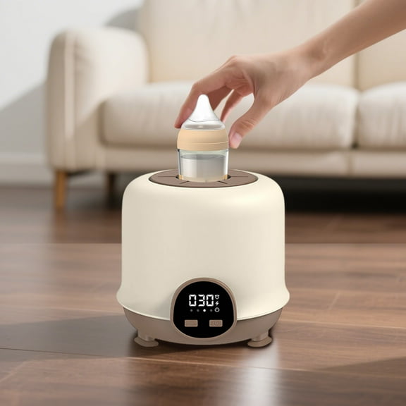 BotaniNest Automatic Baby Bottle Shaker Low Noise Digital Display Cordless Baby Bottle Mixer Baby Formula Mixer Formula Pitcher For 50‑80mm Bottles