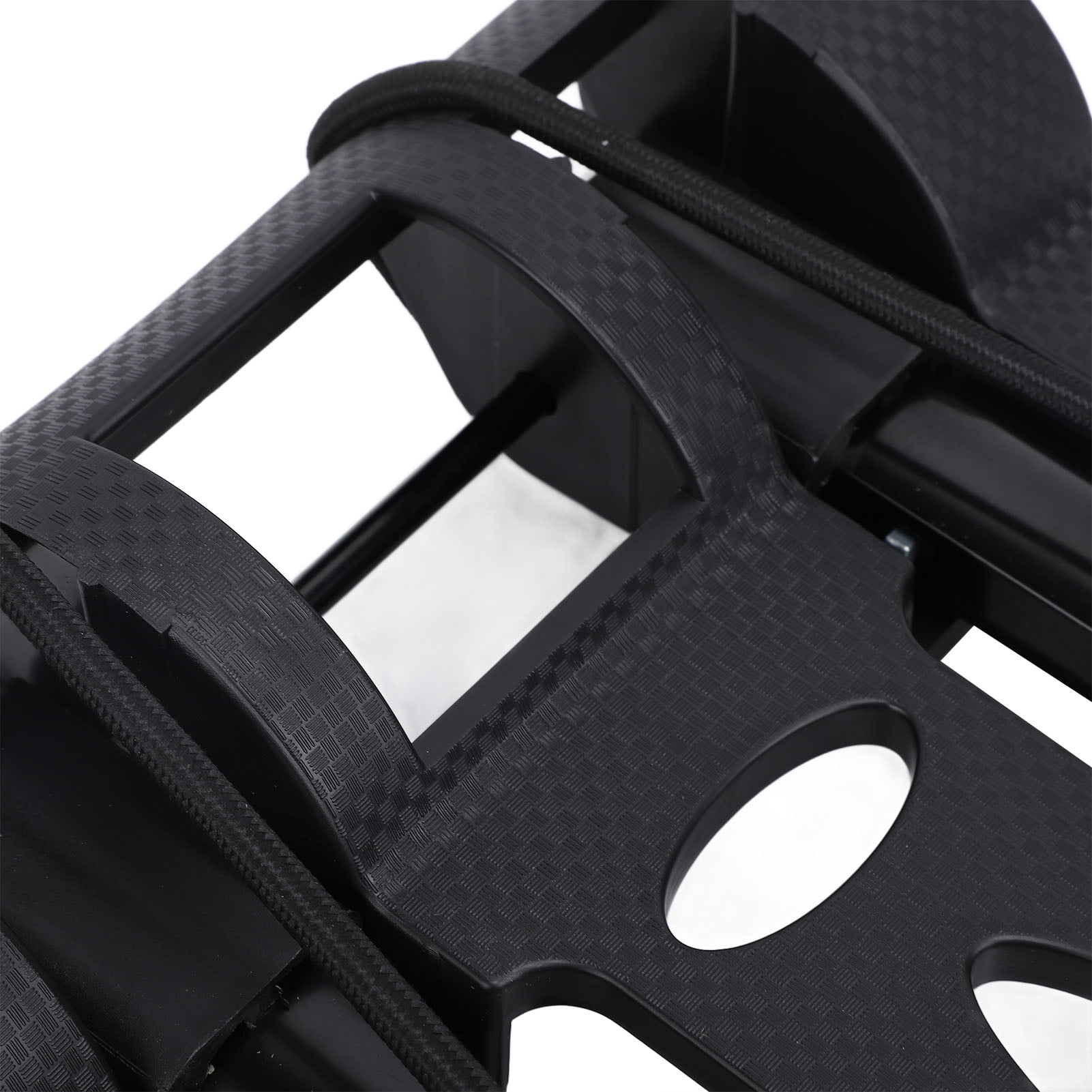 YAHHU Folding Hand Truck with Elastic Rope Rolling Platform Luggage Cart for Travel Transport Moving Shopping 66 lbs / 30 kg Load Bearing