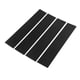 thumbnail image 4 of Embellecedor de pilar de ventana de puerta, 4 piezas Calcomanía de poste de pilar de ventana de automóvil Reemplazo de decoración exterior de moldura negra brillante para 2004‑2014, 4 of 5