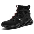 thumbnail image 1 of Zapatillas KIDENG para hombre, transpirables, ligeras, con punta de acero, zapatos de trabajo de seguridad 2D799, 1 of 3