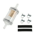 thumbnail image 1 of Kit de Tubería de Soporte para Tanque de Combustible para Calentador Unique Bargains con 2 mangueras negras y 4 clips para calentador diésel, 1 of 6