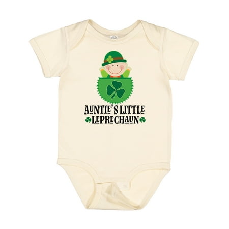 

Inktastic St Patricks Day Auntie Leprechaun Irish Gift Baby Boy or Baby Girl Bodysuit