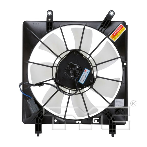 TYC 610600 A/C Condenser Fan Assembly For 02-06 Acura RSX