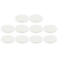 thumbnail image 1 of Unique Bargains 160mm ID PVC Pipe End Cap Fitting, 10 Pcs Furniture Grade Plug Coupling, White, 1 of 5