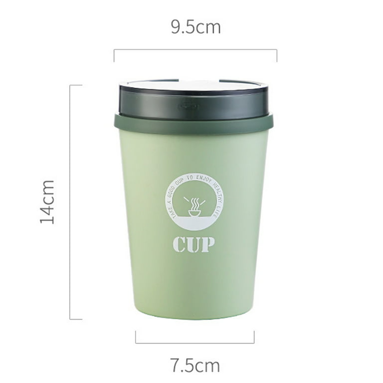 Travelwant 500ml Insulated Coffee Mug with Lid, Stainless Steel