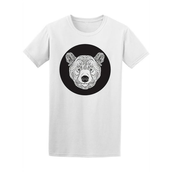 Ethnic Teddy Bear Sketch Graphic T-Shirt Men -Image by Shutterstock, Male 3X-Large