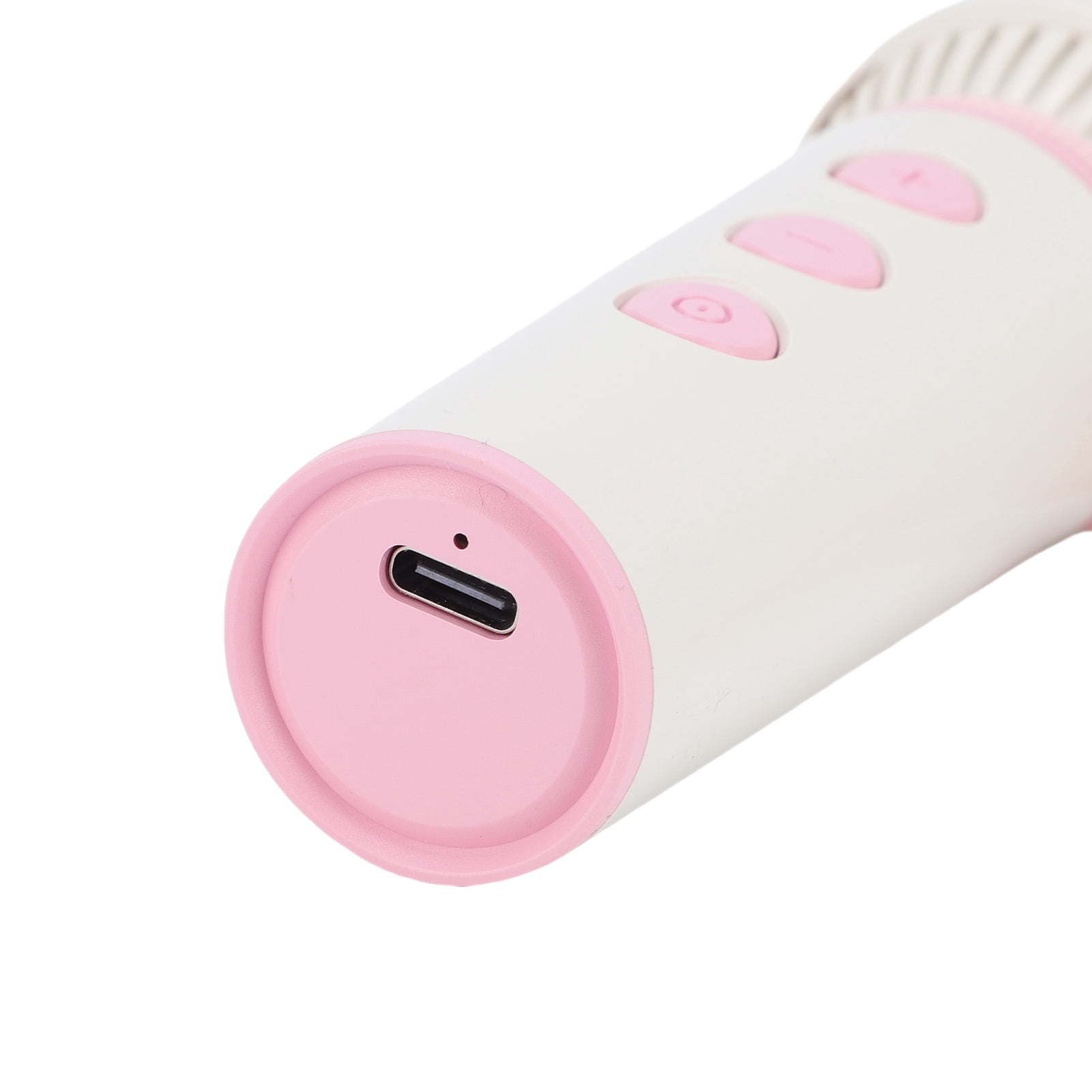 YAHHU Mini Karaoke Machine with Wireless Microphone, Portable Bluetooth Speaker KTV Set for Home Party Kids Adults, Pink Single Mic (9.84 inches/25 cm)