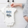 thumbnail image 6 of Shelby Classic American Made Car Romper Boys or Girls Infant Baby Brisco Brands NB, 6 of 6