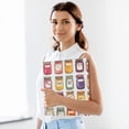 thumbnail image 6 of FORMRS 3 Ring Binder 1.5 inch with Pockets Set of 2 Clip Board 200 Sheets Capacity, Colorful Jam Jars, 6 of 8