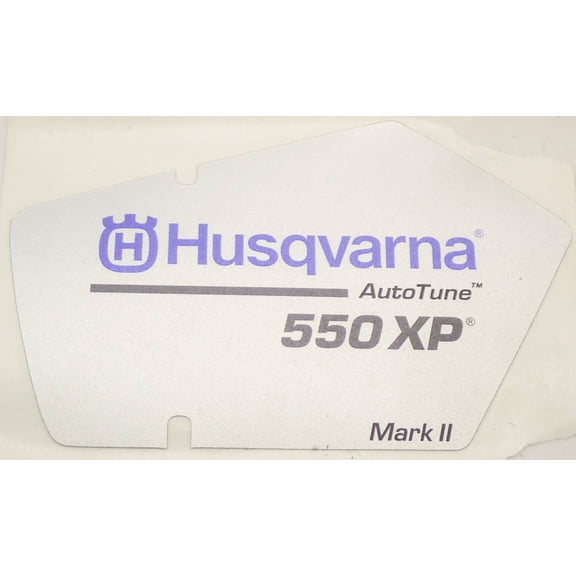 GENUINE HUSQVARNA DECAL FITS 550XP MARK II 590613401