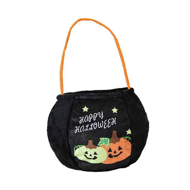 Cubo de Halloween para pedir dulces, decoración de Halloween, bolsa de dulces de Halloween, bolsa de regalo para Estilo B